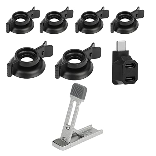 DAGIJIRD Thumbsticks Rocker Protect Kit Joystick feste Kappen mit Rückenhalterung Ersatzteil für Steam Deck / für Switch / für OLED / für Switch Lite von DAGIJIRD