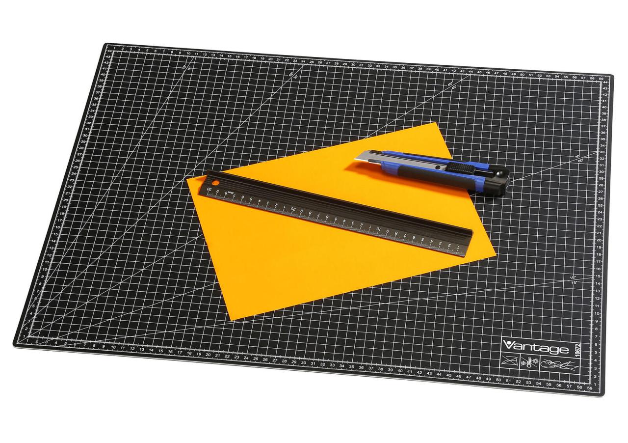 DAHLE Vantage Schneidematte 45,0 x 60,0 cm schwarz DAHLE Vantage Schneidematte 45,0 x 60,0 cm schwarz von Vantage