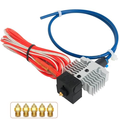 Hotend montiert mit Heizpatrone und Thermistor for Ender 3 Neo, for Ender 3 V2 Neo, for Ender 3 Max Neo 3D-Drucker(Blue With Nozzle) von DAIHAOEE