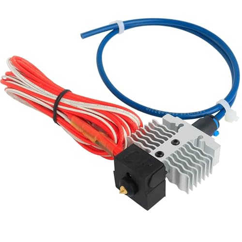 Hotend montiert mit Heizpatrone und Thermistor for Ender 3 Neo, for Ender 3 V2 Neo, for Ender 3 Max Neo 3D-Drucker(With Blue Tube) von DAIHAOEE