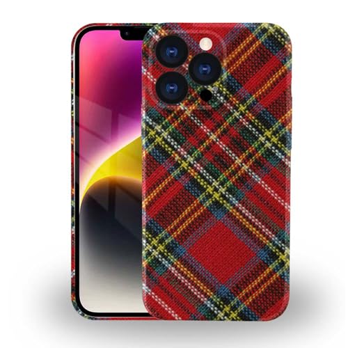 DAIZAG Schutzhülle kompatibel mit iPhone 12 Pro, 3D, weich, langlebig, stoßfest, Fallschutz, Weihnachts-Tartan-Karo DAIZAG Schutzhülle kompatibel mit iPhone 12 Pro, 3D, weich, langlebig, stoßfest, Fallschutz, Weihnachts-Tartan-Karo von DAIZAG