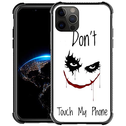 DAIZAG Schutzhülle kompatibel mit iPhone 13, Don't Touch My Phone Smeil Drop Protection Case für iPhone 13, weiche TPU-Kanten, Muster-Design, Hüllen für iPhone 13, 15,5 cm (6,1 Zoll), Don't Touch My von DAIZAG