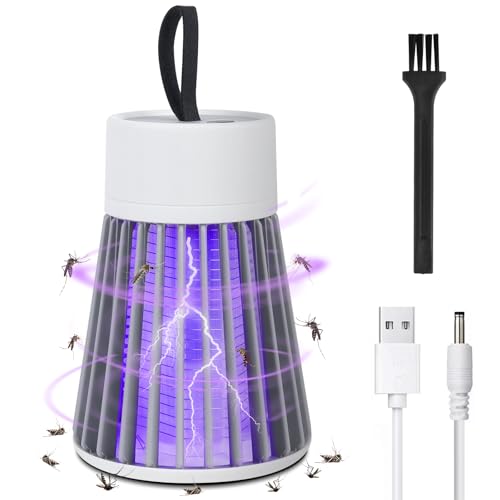 DAJASD Insektenvernichter Elektrisch, 2-In-1 Mosquito Zapper, Tragbarer Buzzbug Mosquito Killer, USB Wasserdicht Fliegenfalle Elektrischer, Aufhängbar Insektenlampe Mosquito Killer Für Innen Und Außen DAJASD Insektenvernichter Elektrisch, 2-In-1 Mosquito Zapper, Tragbarer Buzzbug Mosquito Killer, USB Wasserdicht Fliegenfalle Elektrischer, Aufhängbar Insektenlampe Mosquito Killer Für Innen Und Außen von DAJASD