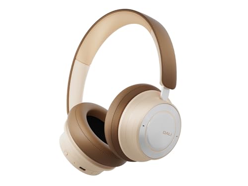 DALI IO-8 kabelloser Premium-HiFi-Kopfhörer, Caramel White von DALI
