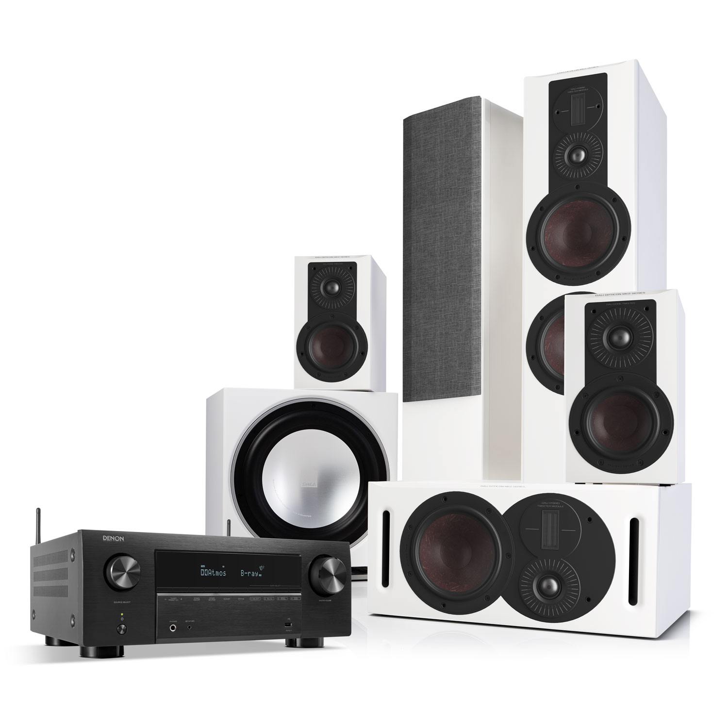 DALI OPTICON 6 Mk2 - 5.1 surround Heimkino-System DALI OPTICON 6 Mk2 - 5.1 surround Heimkino-System von DALI