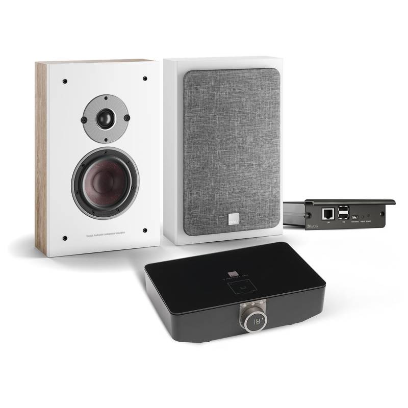 DALI Oberon On-wall + Soundhub + BluOS Kompaktlautsprecher - aktiv von DALI