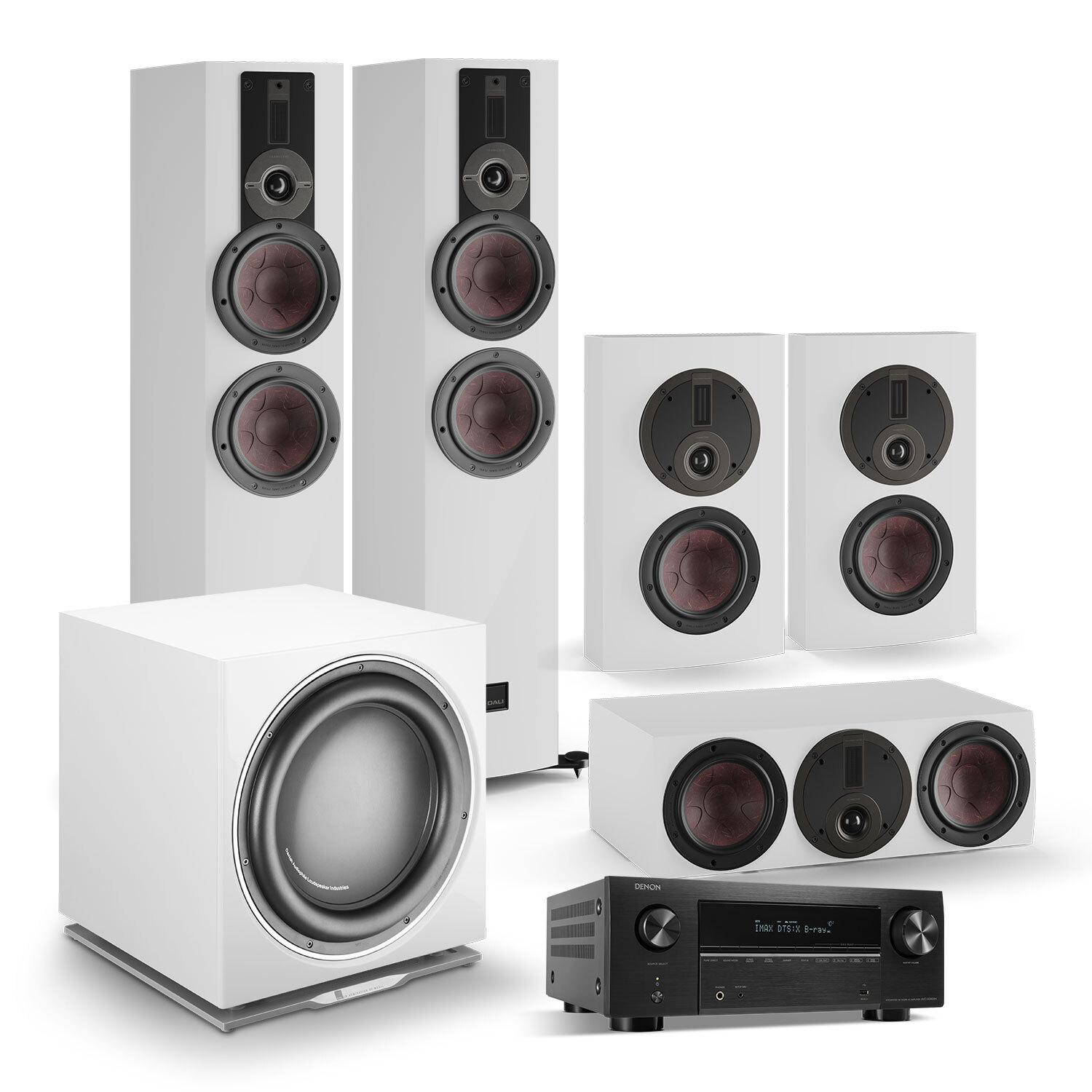 Denon RUBIKORE 6 5.1 Surround Sound Heimkino-System Denon RUBIKORE 6 5.1 Surround Sound Heimkino-System von Denon