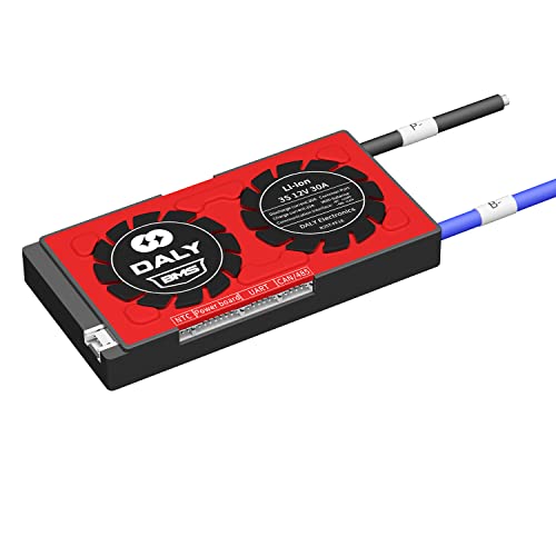 DALY Programmierbares konfigurierbares intelligentes BMS 3S 12V 30A Li-Ion-Batterieschutzplatine mit Balancedrähten UART RS485 CAN-Kommunikation Batterieschutzmodul BMS für 18650 Batteriepack12V von DALY