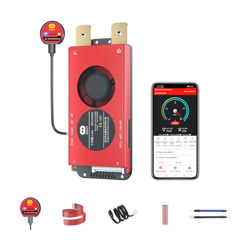 DALY Smart 20S BMS 72V 200A mit WiFi Modul und CAN 485 Kommunikationsschutzplatine für Li-Ion Lithium Batterie Pack(20S 72V Smart BMS+RS485+CAN+WiFi Modul，200A) von DALY