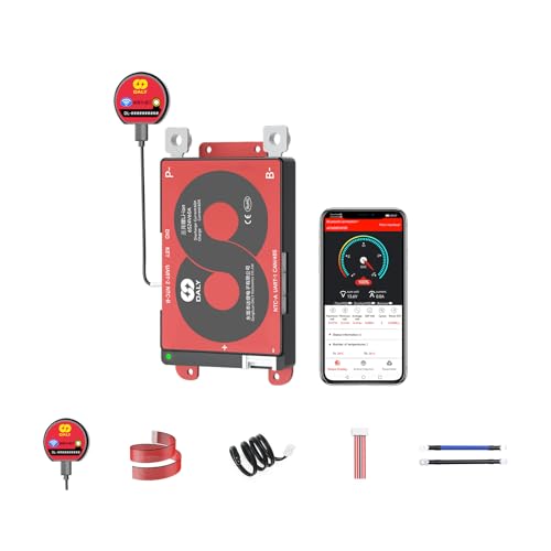 DALY Smart 6S BMS 24V 60A mit WiFi Modul und CAN 485 Kommunikationsschutzplatine für Li-Ion Lithium Akkupack(6S 24V Smart BMS+RS485+CAN+WiFi Modul，60A) von DALY