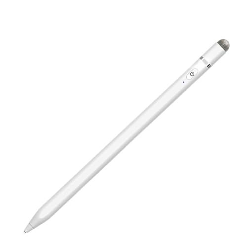 DAM Pencil Pen P7-C Universal für iOS/Android/Windows, mit USB-C-Schnellladung und magnetischer Absorption, 16,5 x 1 x 1 cm, Farbe: Weiß von DAM
