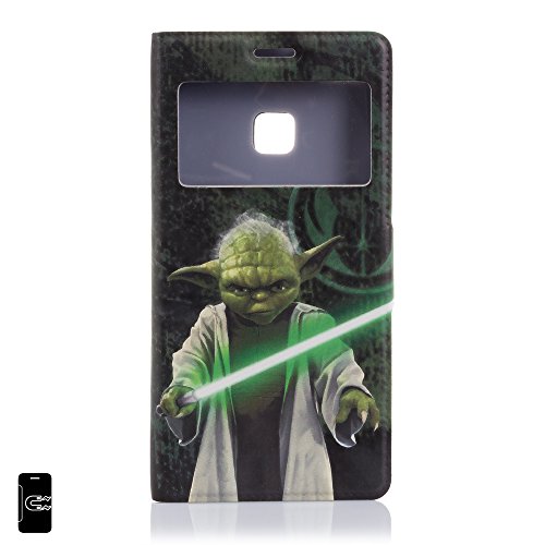 Klappetui mit Fenster Huawei P9 Yoda von DAM