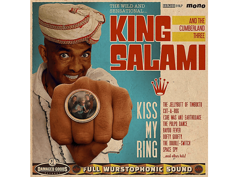 King Salami, Cumberland Three - kiss my ring (CD) von DAMAGED GO