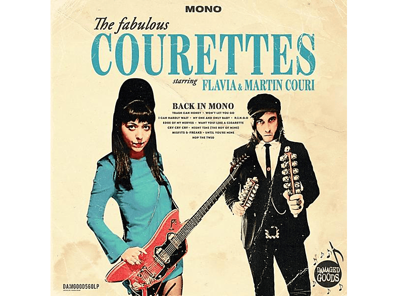 The Courettes - Back In Mono (Vinyl) von DAMAGED GO