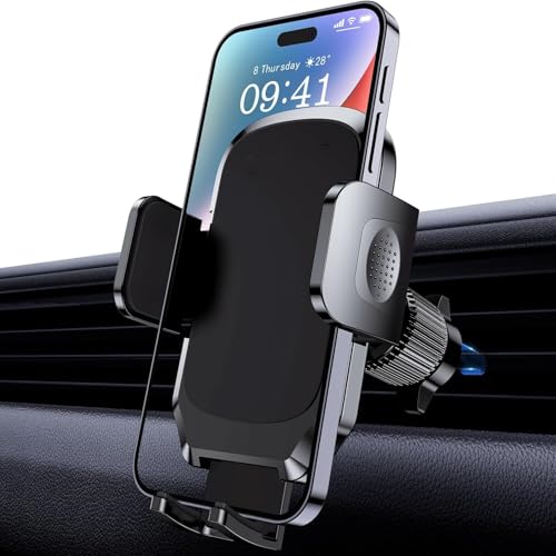 DAMALILI Handyhalterung Auto,für AAA 360° Drehbar Handyhalter für Autos Mit,Auto Zubehör Innenraum,Metall Autotelefonhalterung von DAMALILI