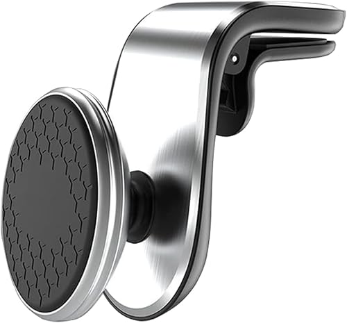 DAMALILI Magnetisch Smartphone Autohalterung für Smart Fortwo Forfour 450 451 454 453, Handyhalterung Auto Lüftung Autohalterung Dreht Sich 360° Magnethalter Handy Auto,Silver von DAMALILI