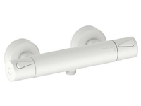 Silhouette Thermostat-Dusche, mattweiß von DAMIXA