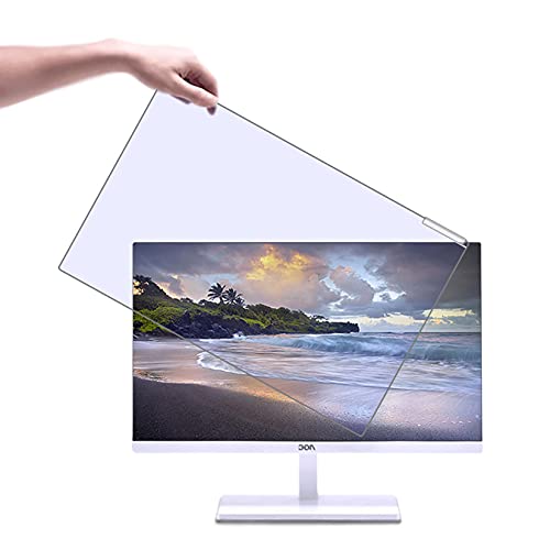 DANDANJIE Anti-Blaulichtfilter zum Aufhängen, Augenschutz, blaues Licht, blockierende Displayschutzfolie für 43,2–71,1 cm (17-28 Zoll) große Monitore und PC-Computer, 530 x 321 mm von DANDANJIE