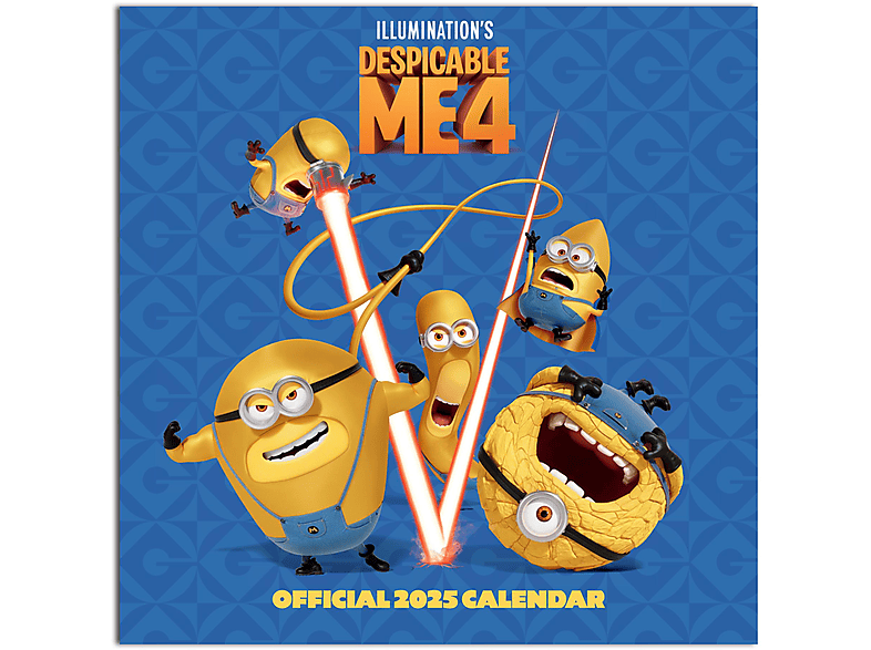DANILO PROMOTIONS Despicable Me 4, 2025 Ich Einfach unverbesserlich 4 Kalender von DANILO PROMOTIONS