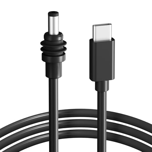 DANLIKT Starlink Mini Kabel, USB C auf DC Stromkabel, IP68 100 W USB Typ-C Eingang auf Wasserdichtes Ladekabel Mit Hohlstecker für Starlink Mini (5M/16.4FT) von DANLIKT