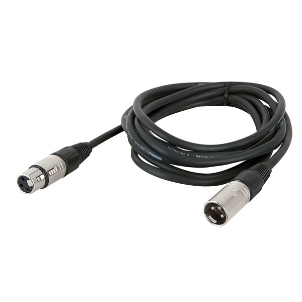 Mikrofon-Kabel - XLR Female (3-Pol) / XLR Male (3-Pol) - 6,00m von DAP Audio