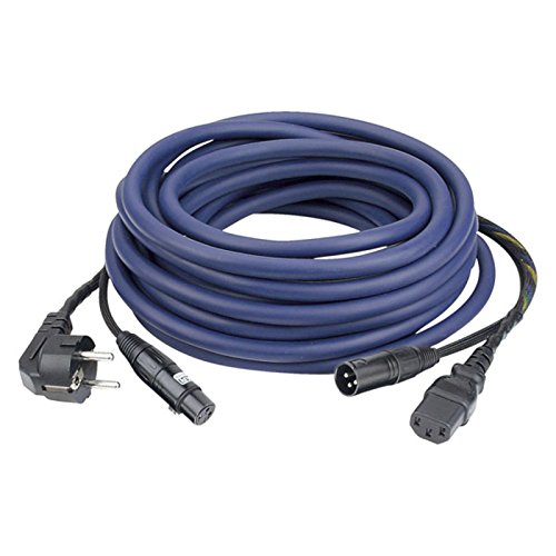 Audio Power/Signal Kabel Schukostecker auf Kaltgerätebuchse & XLR/XLR, 15m Audio Power/Signal Kabel Schukostecker auf Kaltgerätebuchse & XLR/XLR, 15m von DAP