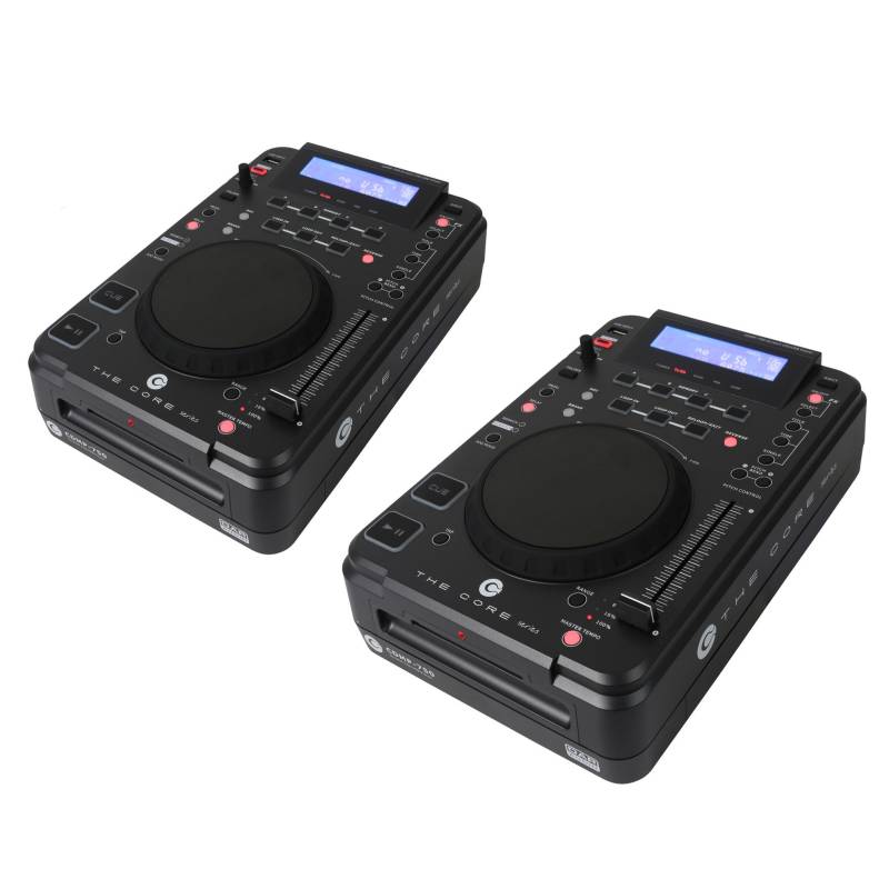 DAP 2 x CORE CDMP-750 (Set) Tabletop CD- & USB-Player von DAP