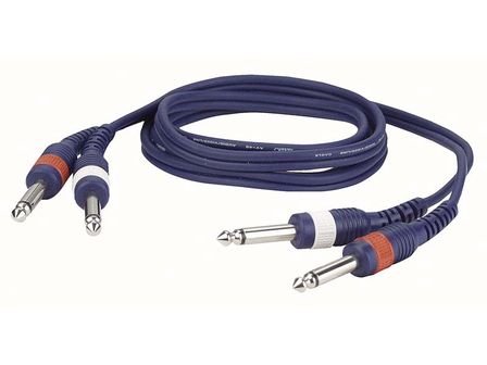 DAP Audio 2 Mono Jack to 2 Mono Jack 6m DAP Audio 2 Mono Jack to 2 Mono Jack 6m von DAP