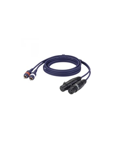 DAP Audio 2 XLR Female to 2 RCA Connector 3m DAP Audio 2 XLR Female to 2 RCA Connector 3m von DAP
