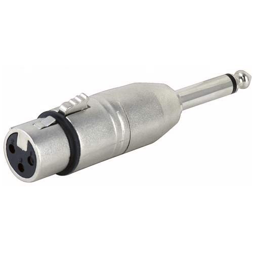 DAP Audio Adapter XLR Female/Klinke Male Mono DAP Audio Adapter XLR Female/Klinke Male Mono von DAP