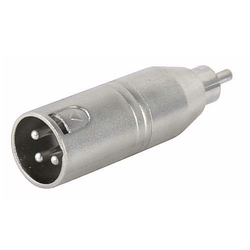 DAP Audio Adapter XLR Male/Cinch Male (RCA) von DAP