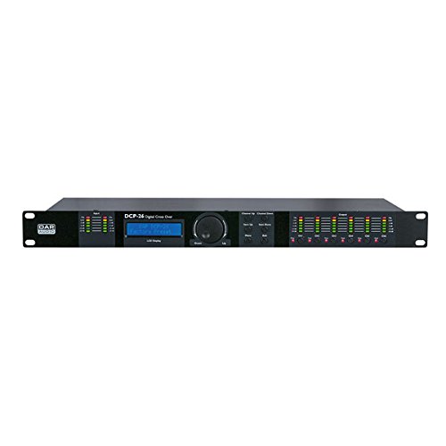 DAP Audio DCP-26 MKII Frequenzweiche 2-in, 6-Out von DAP