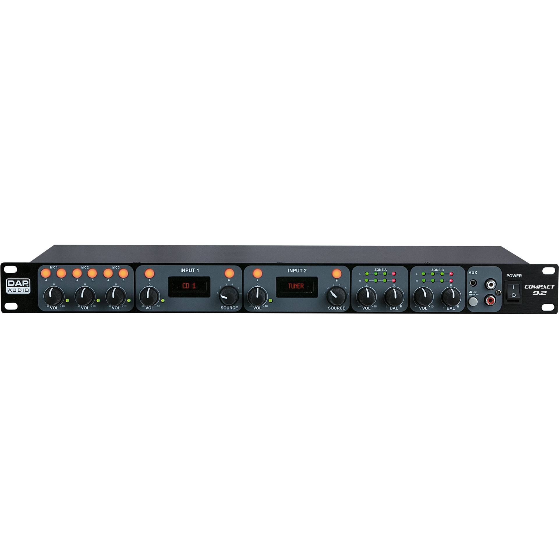 DAP Compact 9.2 Zonen-Mixer DAP Compact 9.2 Zonen-Mixer von DAP