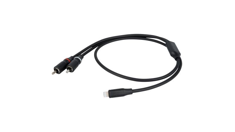 DAP FL100 - Lightning auf 2 Cinch-Stecker von DAP