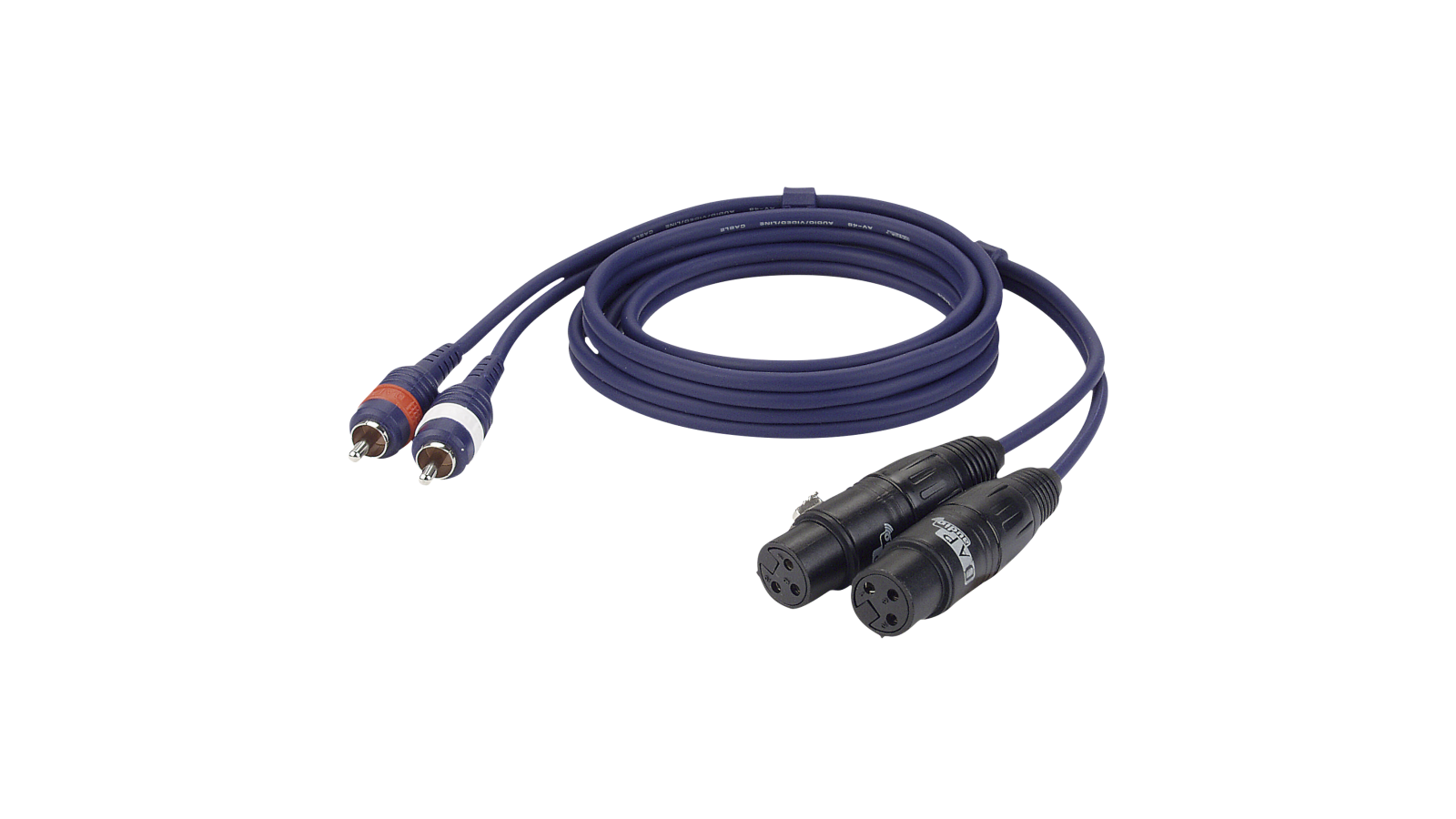 DAP FL25 - 2 RCA male L/R to 2 XLR/F 3P DAP FL25 - 2 RCA male L/R to 2 XLR/F 3P von DAP