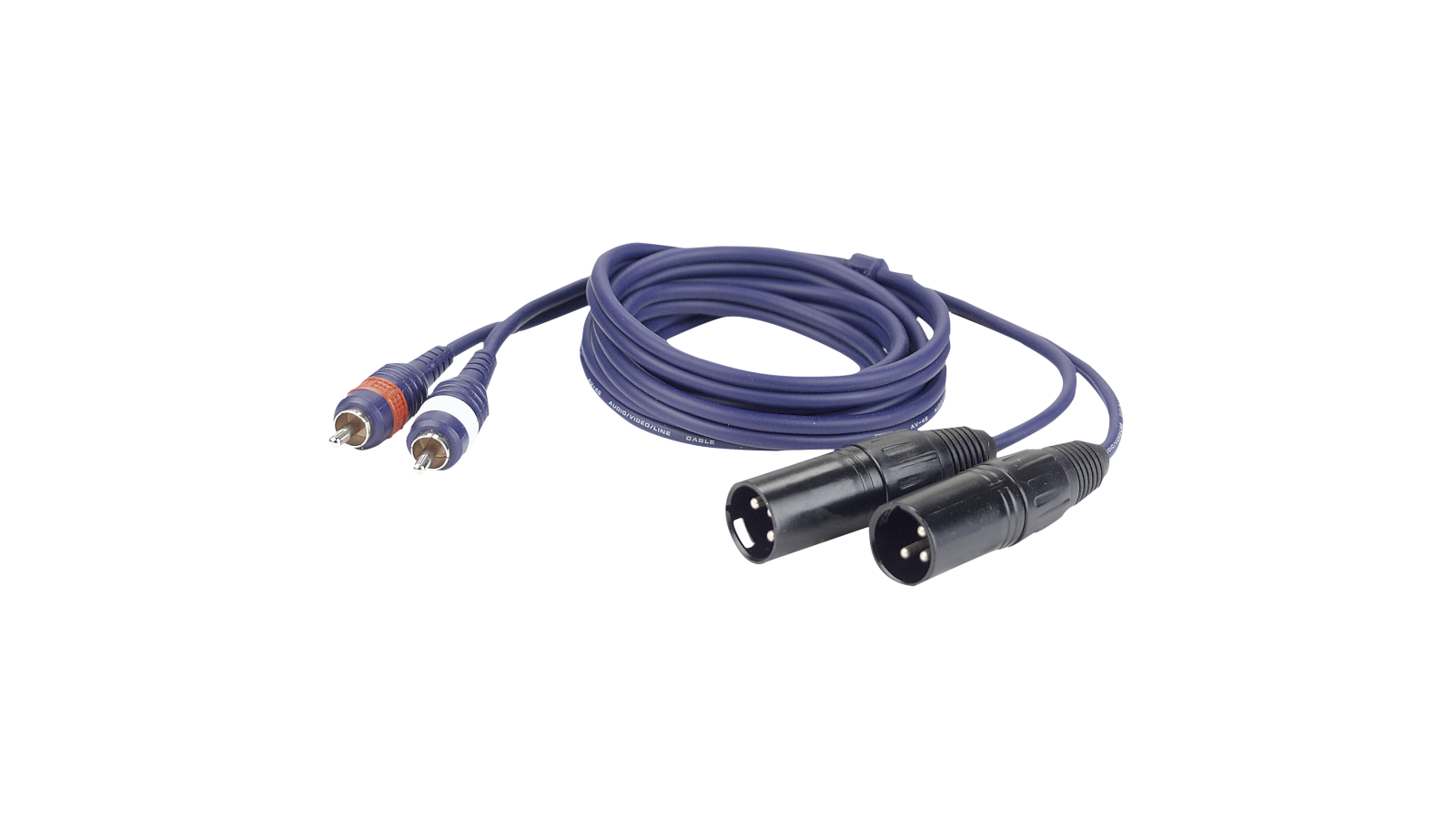 DAP FL26 - 2 RCA male L/R to 2 XLR/M 3P DAP FL26 - 2 RCA male L/R to 2 XLR/M 3P von DAP