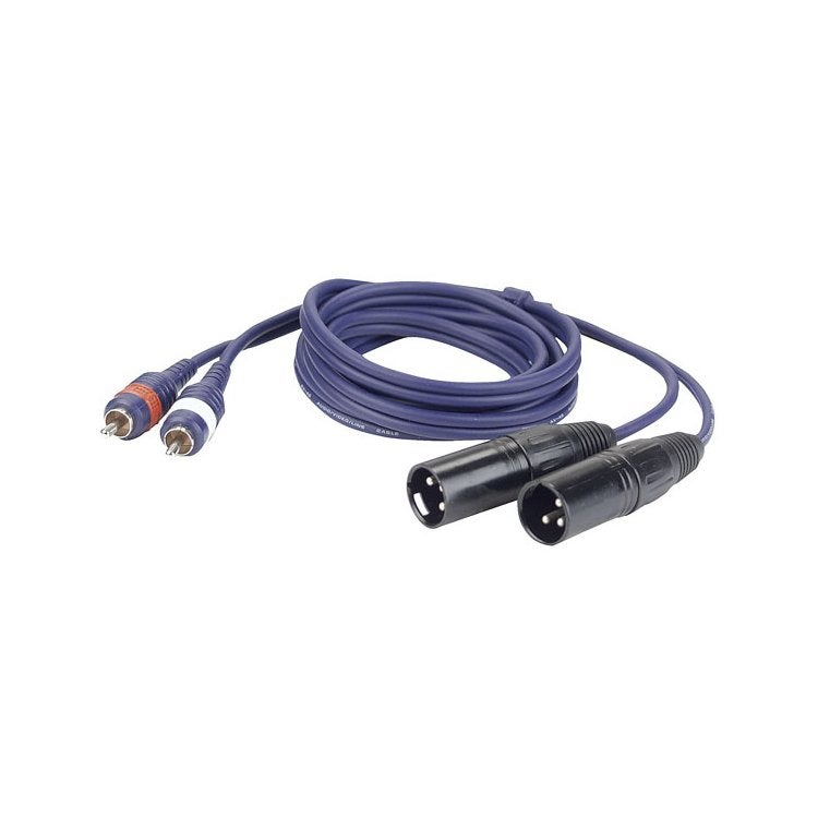 DAP FL26150 2x XLR male - 2x Cinch male, 1,5 Meter DAP FL26150 2x XLR male - 2x Cinch male, 1,5 Meter von DAP