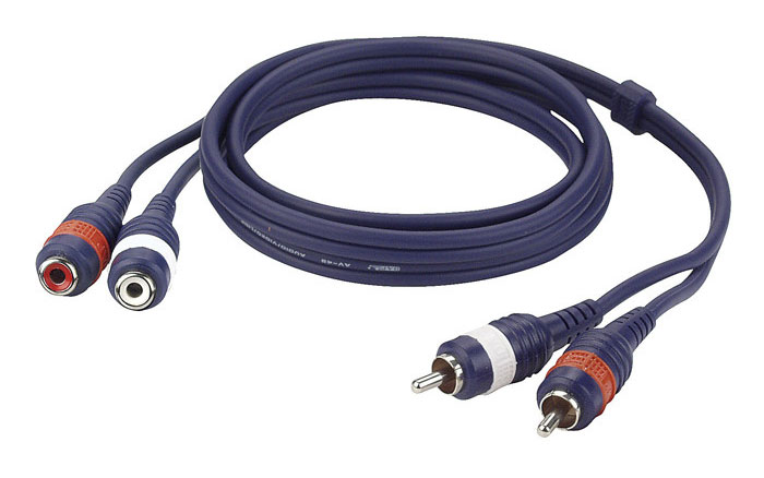 DAP FL273 / 2 Cinch männl. zu 2 Cinch weibl. 3m DAP FL273 / 2 Cinch männl. zu 2 Cinch weibl. 3m von DAP