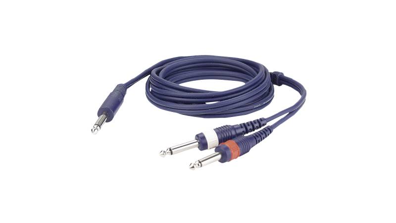 DAP FL32 - mono Jack to 2 mono Jack L/R von DAP