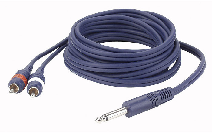 DAP FL333 Mono Klinke auf 2x Cinch, 3m DAP FL333 Mono Klinke auf 2x Cinch, 3m von DAP