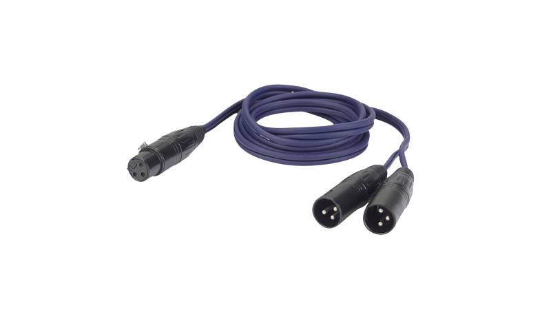 DAP FL39 - bal. XLR 3P, female to 2 x XLR 3P male von DAP