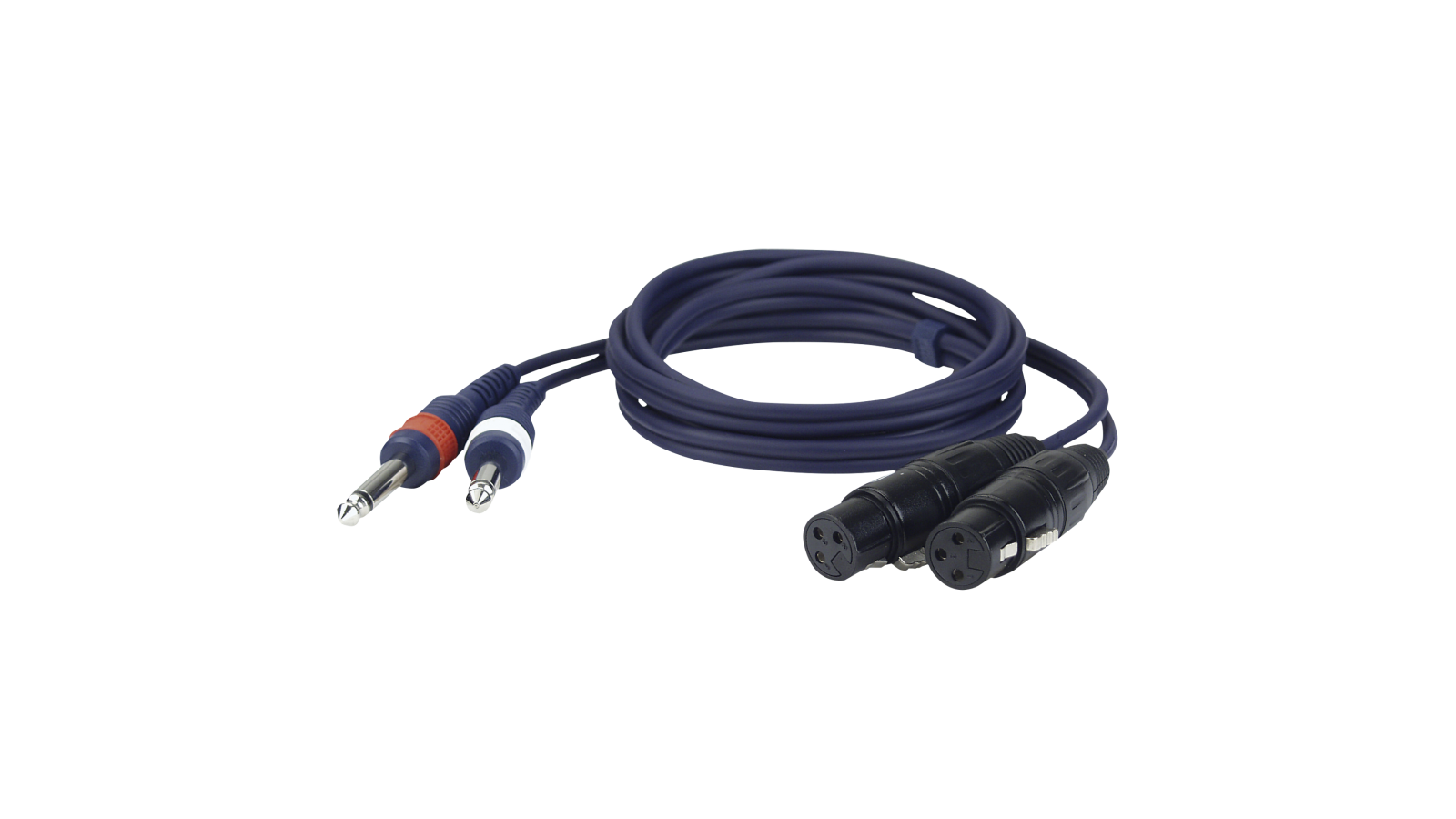 DAP FL43 - 2 unbal. Jack mono L/R to 2 XLR/F 3P DAP FL43 - 2 unbal. Jack mono L/R to 2 XLR/F 3P von DAP