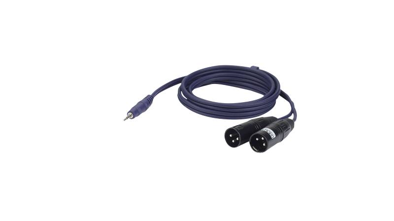 DAP FL46 - stereo mini-jack to 2 XLR/M 3P von DAP