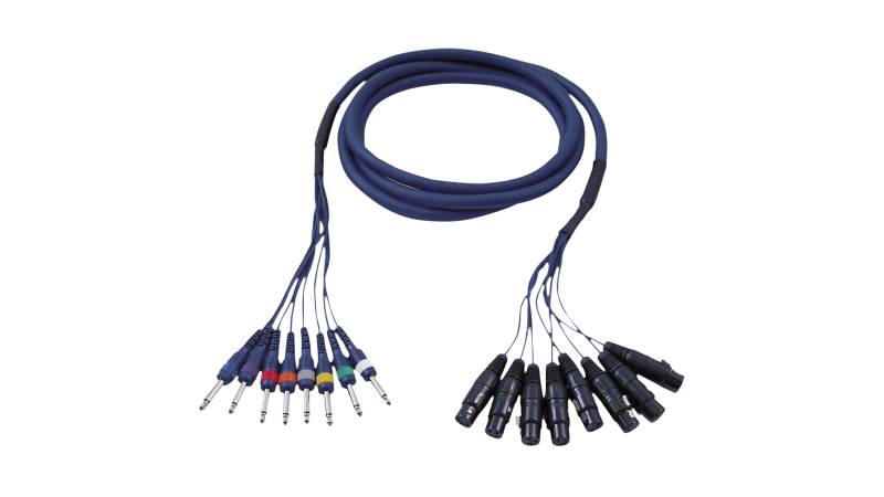 DAP FL61 - 8 XLR/F 3P to 8 Jack mono von DAP