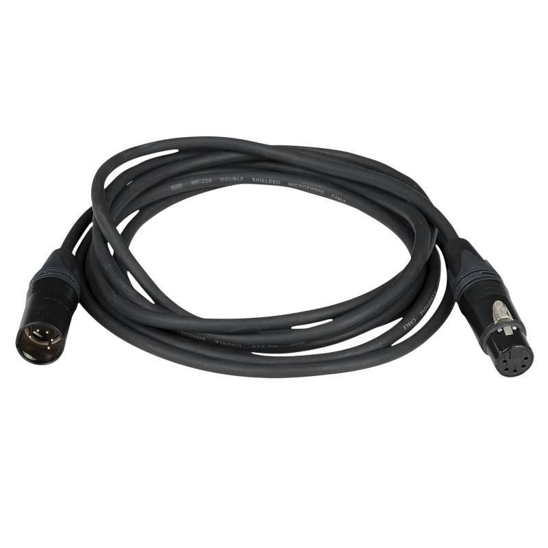 DAP FL84 5-Pin DMX XLR Cable with Neutrik Plugs, 6m (M-F) von DAP