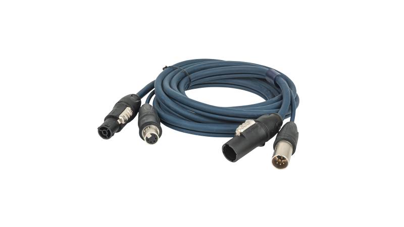 DAP FP-16 Hybrid Cable - powerCON TRUE1 & 5-pin XLR IP - DMX / Power von DAP