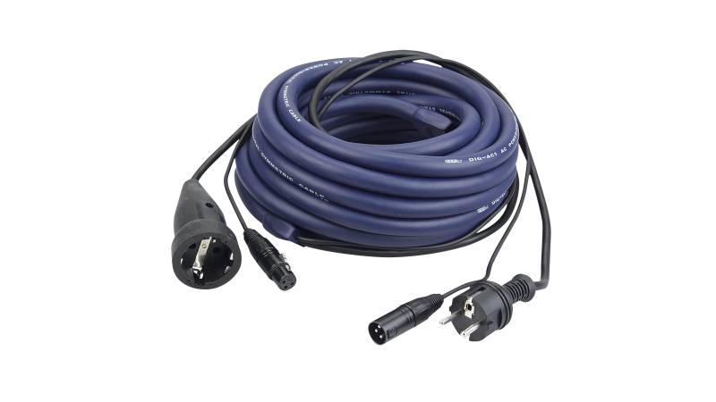 DAP FP05 - Schuko/XLR M - Schuko/XLR F - DMX / Power von DAP