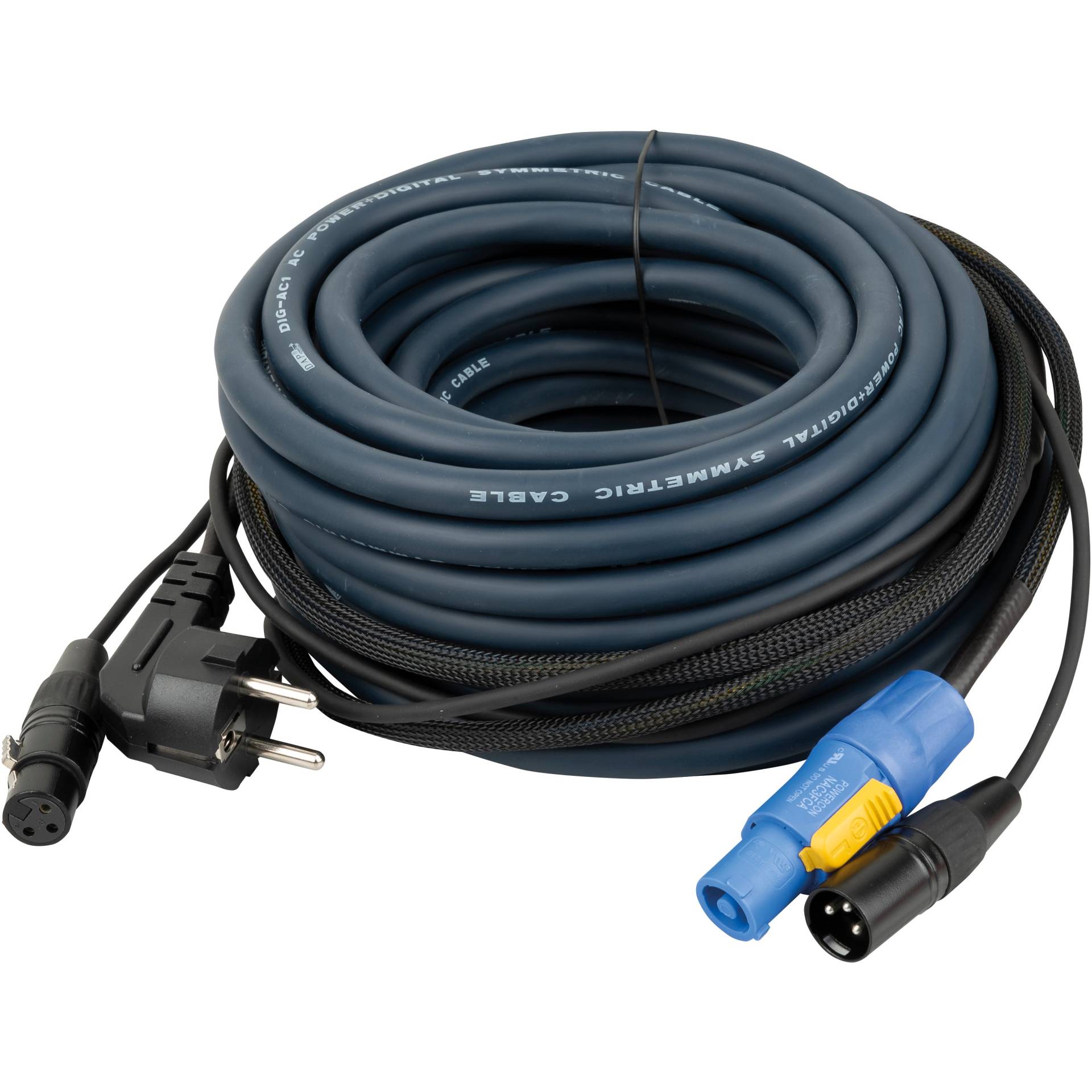 DAP FP10 15m Schuko/F-XLR to PowerCON/M-XLR Combi-Cable von DAP