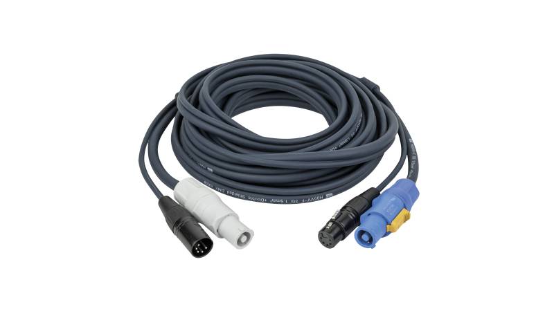 DAP FP18 Hybrid Cable - powerCON & 5-pin XLR - DMX / Power von DAP