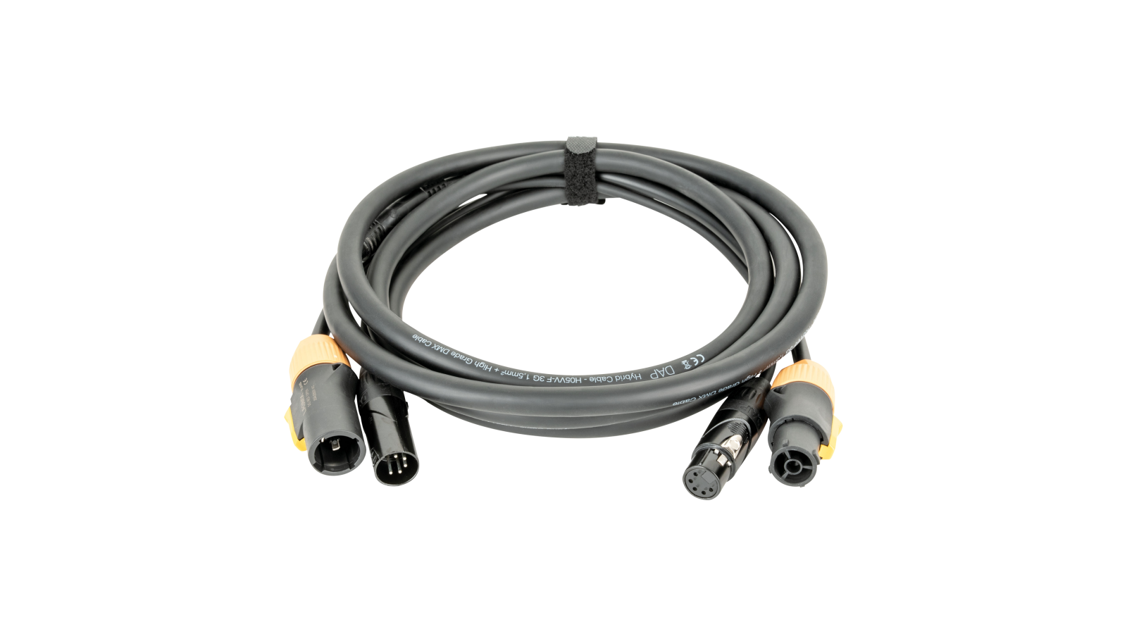 DAP FP23 Hybrid Cable - Power Pro True & 5-pin XLR - DMX / Power DAP FP23 Hybrid Cable - Power Pro True & 5-pin XLR - DMX / Power von DAP
